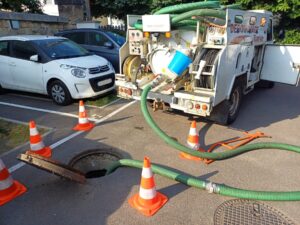 Entretien de poste de relevage eaux usées et pluviales